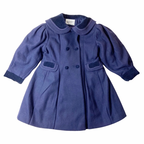 Rothschild Jackets & Coats Vintage Rothschild Navy Wool Coat Poshmark